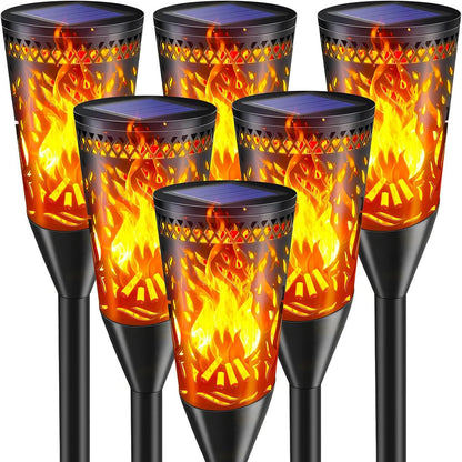 Flamara – Sichere Solar-Gartenfackeln