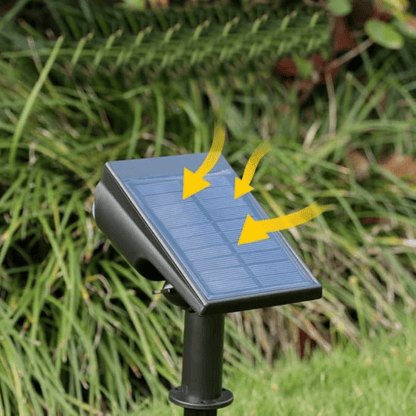 Solentra | Stilvolle, wasserdichte Solar-Gartenlampe