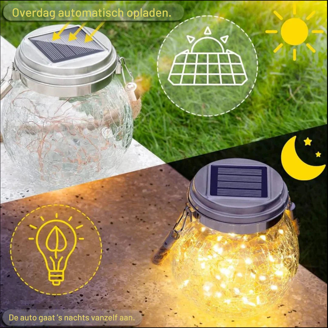 LuminaJar – Stimmungsvolle Solarlaterne