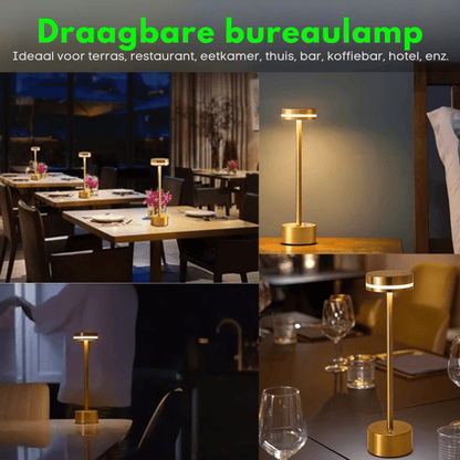 Aurea – Kabellose Tischlampe in Gold