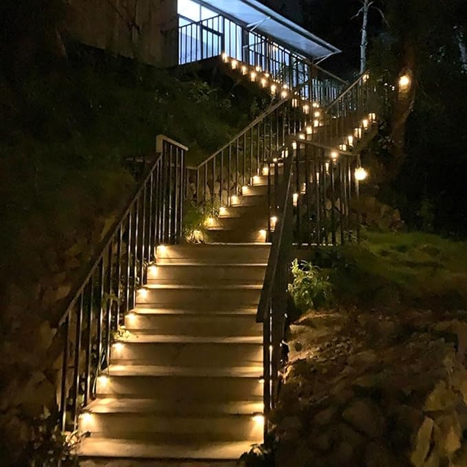 Lunara | Sichere Solar-LED-Außenleuchten – Keine Stolpergefahr mehr auf der Treppe oder Terrasse