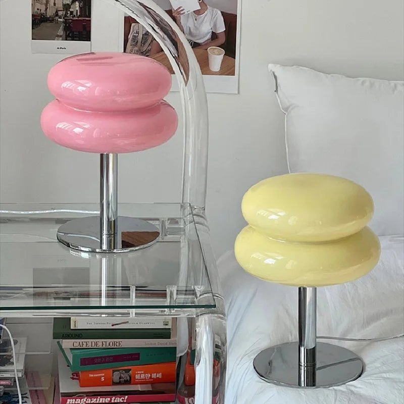 Luno – Retro-Bauhaus-Tischlampe