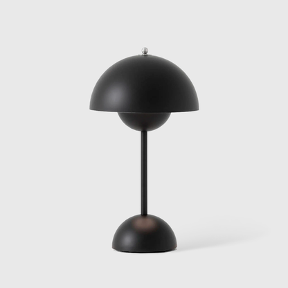 Marisol kabellose Touch Tischlampe in Schwarz