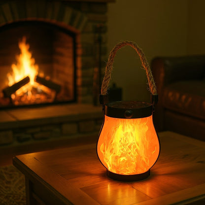 Candela – Kabellose Solar-Tischlampe mit Kerzenlicht-Effekt