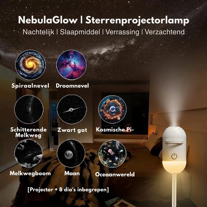 NebulaGlow – Sternenprojektorlampe