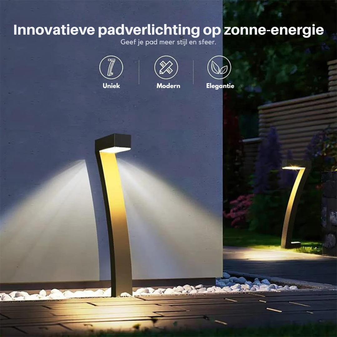LumiTrail | Luxuriöses Solarlicht für den Außenbereich