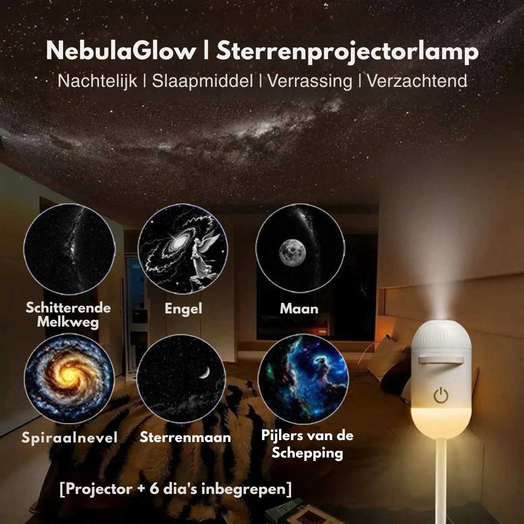 NebulaGlow – Sternenprojektorlampe
