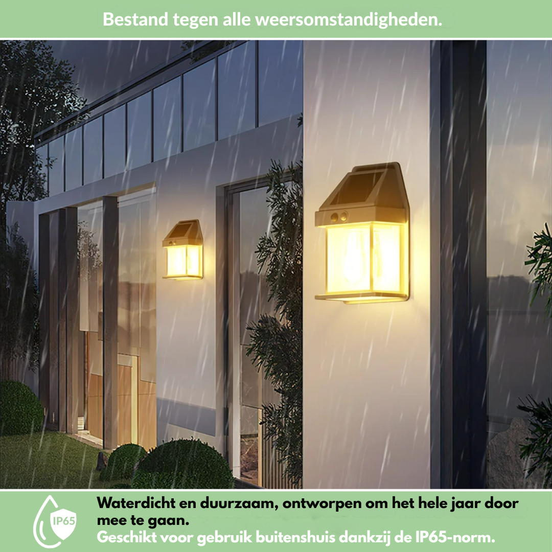 1+1 gratis – Lumo | Stilvolle Solar-Außenlampe
