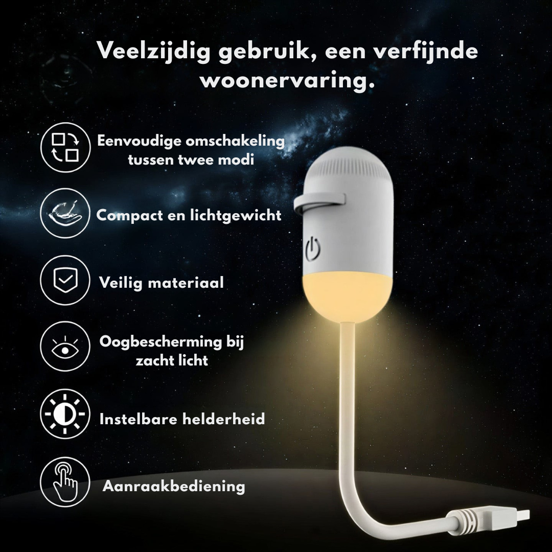 NebulaGlow – Sternenprojektorlampe