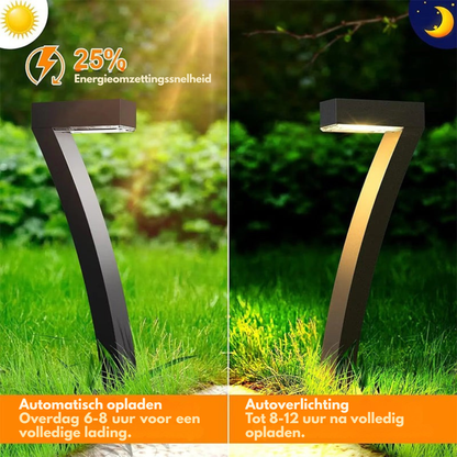 LumiTrail | Luxuriöses Solarlicht für den Außenbereich