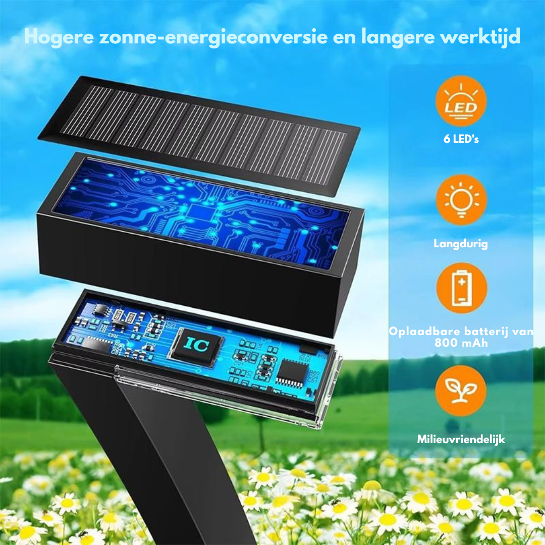 LumiTrail | Luxuriöses Solarlicht für den Außenbereich