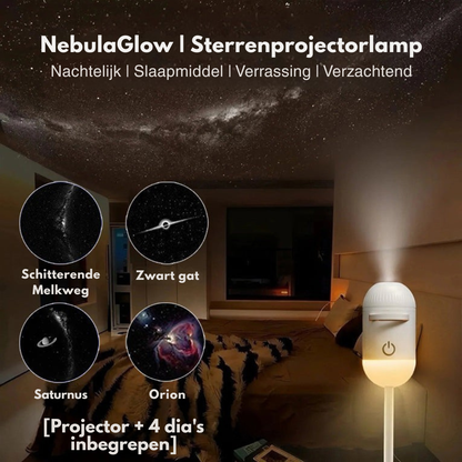 NebulaGlow – Sternenprojektorlampe