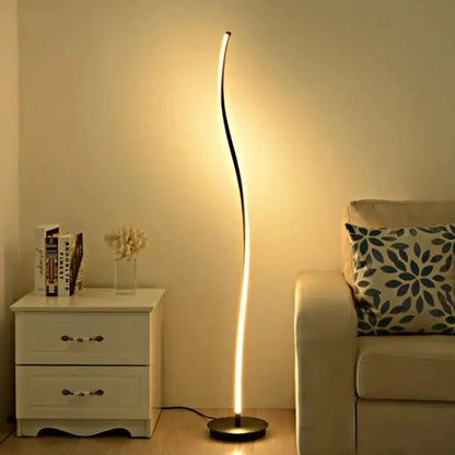 AuraFlow | Stilvolle, elegante Stehlampe