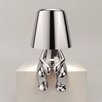 Sitzend Silber