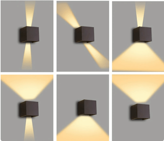 Nuvia – 2er-Set LED-Wandleuchten