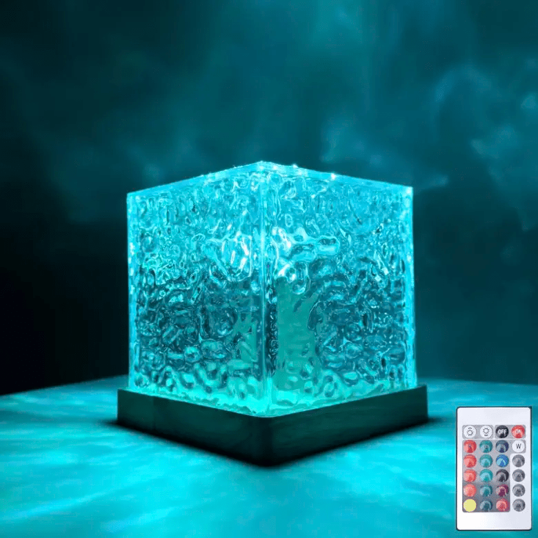 Auralux – Magische Wave Cube-Lampe