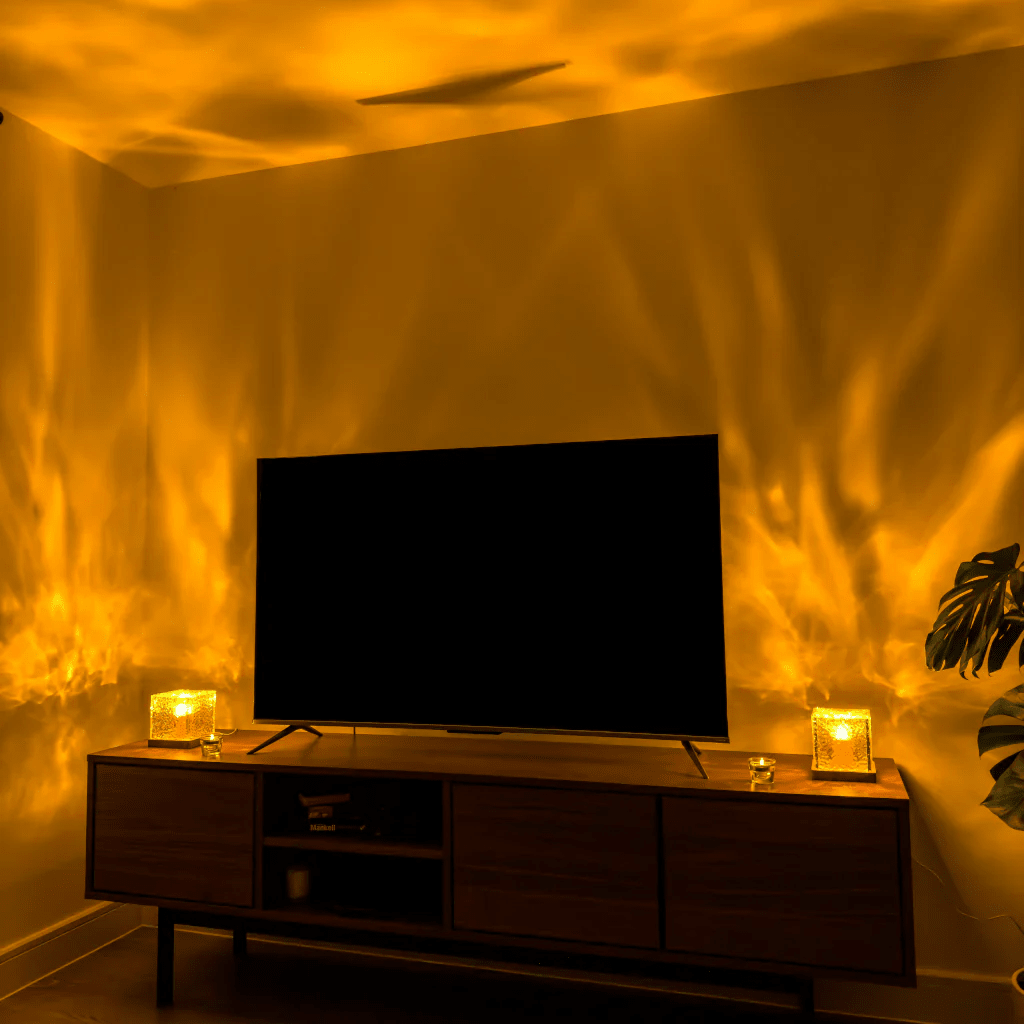 Auralux – Magische Wave Cube-Lampe
