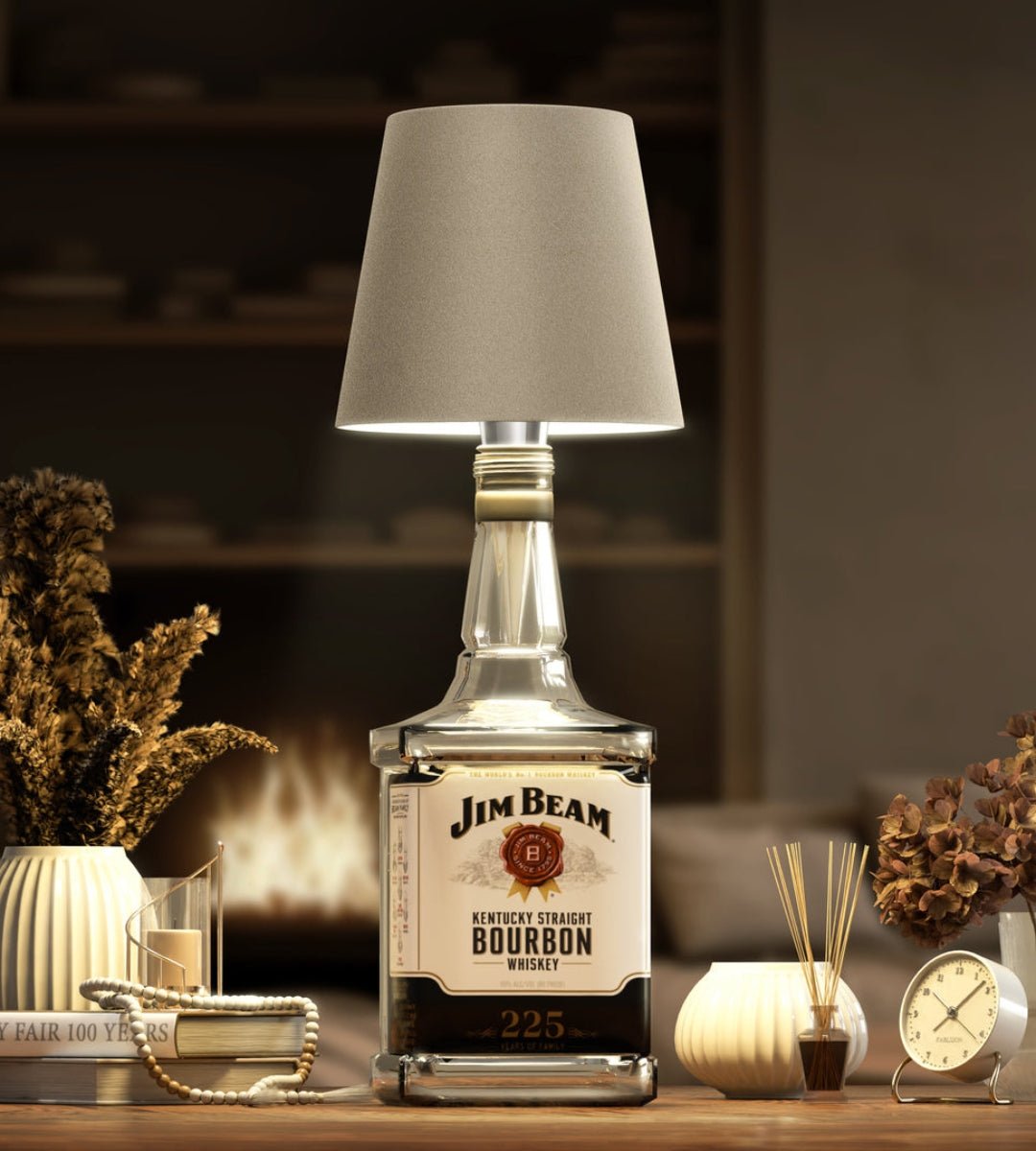 Lena – Kabellose Flaschenlampe mit Dimmer