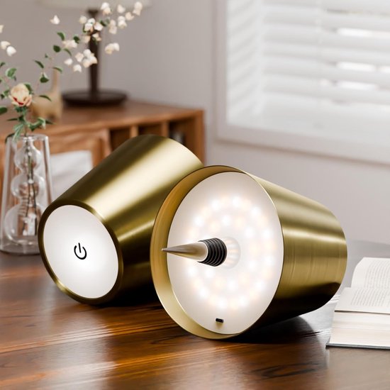 Lena – Kabellose Flaschenlampe mit Dimmer