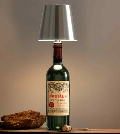 Lena – Kabellose Flaschenlampe mit Dimmer