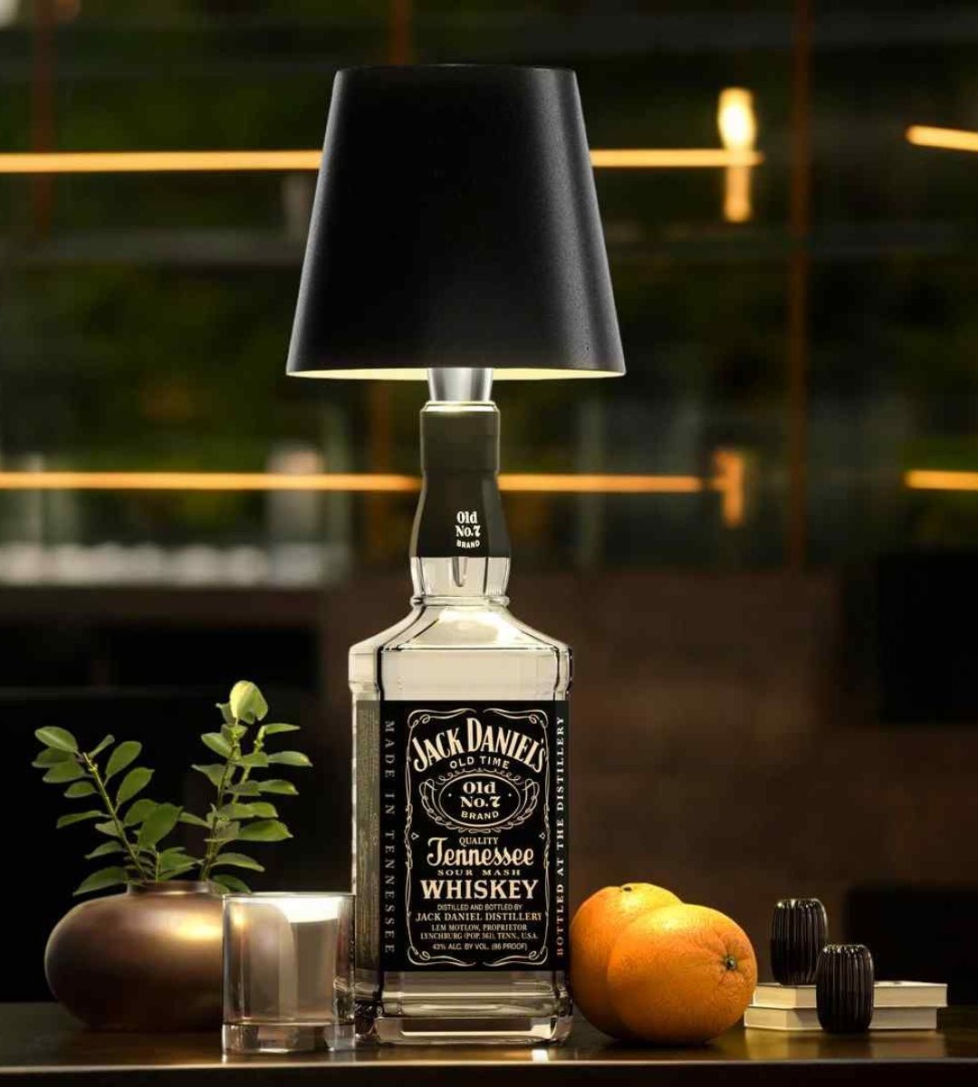 Lena – Kabellose Flaschenlampe mit Dimmer