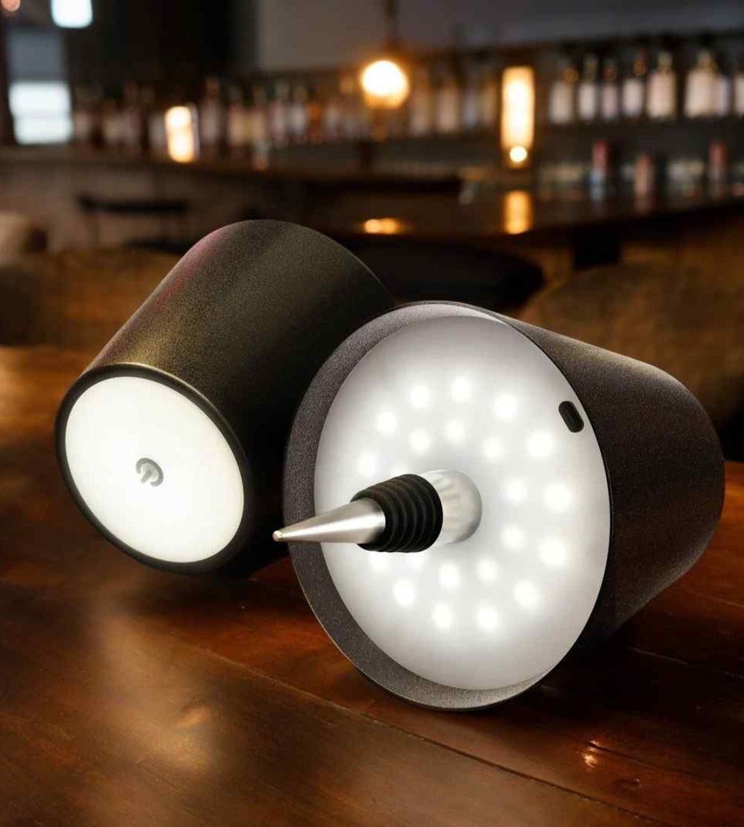 Lena – Kabellose Flaschenlampe mit Dimmer