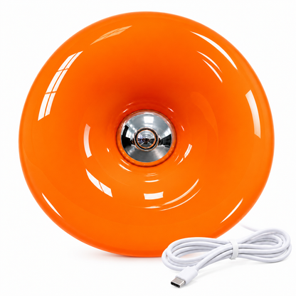 Dulce Donut-Tischlampe in Orange